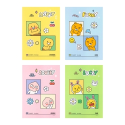 Kakao friends say cheese binding Notebook, 10pcs