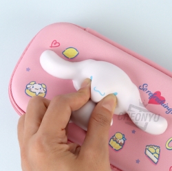 Sanrio Characters Cloud Squishy Pen Case_Cinnamoroll Pink