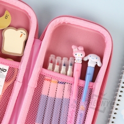 Sanrio Characters Cloud Squishy Pen Case_Cinnamoroll Pink