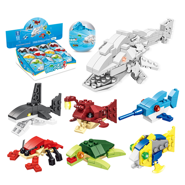 Capsule Block Ocean, Sets of 12pcs