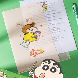 Crayon Shin-chan Transparent PP Index File (2pcs Set)