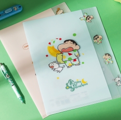 Crayon Shin-chan Transparent PP Index File (2pcs Set)