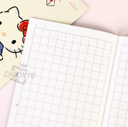 Sanrio 10-Column Korean Notebook, Sets of 5pcs