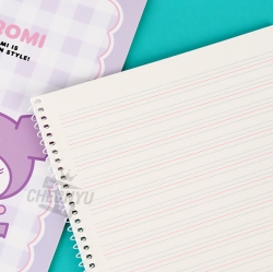 Sanrio Narrow-Ruled English Notebook, 8pcs