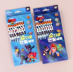 Brawl Stars 8pcs pencil set