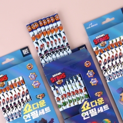 Brawl Stars 8pcs pencil set