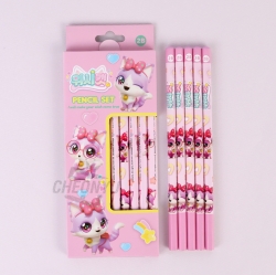 Wish Cat Pencil 5pcs Set