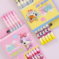 Wish Cat Pencil 5pcs Set