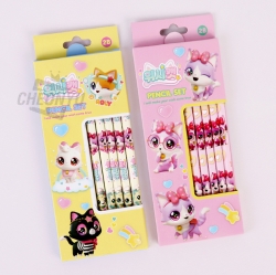 Wish Cat Pencil 5pcs Set