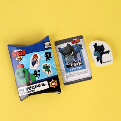 Brawl Stars Random Collection Erasers, Sets of 20pcs