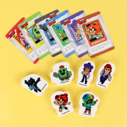 Brawl Stars Random Collection Erasers, Sets of 20pcs