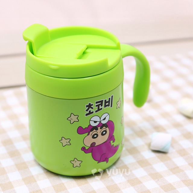 짱구는못말려 핸디 스텐 머그 400ml