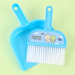 Dust Pan and Brush Set Blue