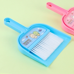 Dust Pan and Brush Set Blue