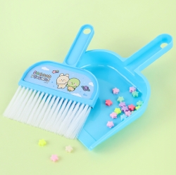 Dust Pan and Brush Set Blue