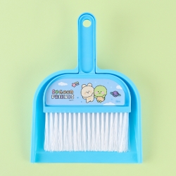 Dust Pan and Brush Set Blue