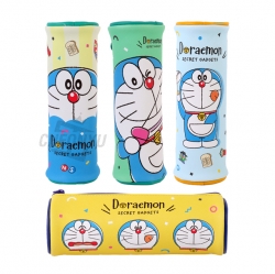 Doraemon Cylinder Plush Pencil Case