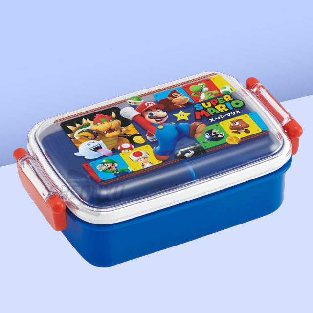 Supermario 1-Tier Dome Square Lunch Box 450 ml