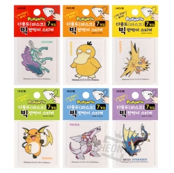 Pocket Monster Big Resemble Sticker, Sets of 18pcs