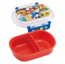 Supermario 1-Tier Dome Round Lunch Box 360ml
