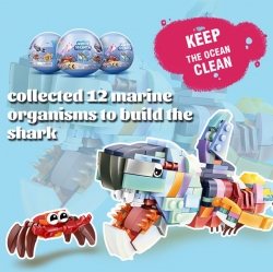 Capsule Block Ocean (Shark) (1 set of 12)