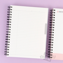 Long-tailed tit Hard cover Notebook, Random