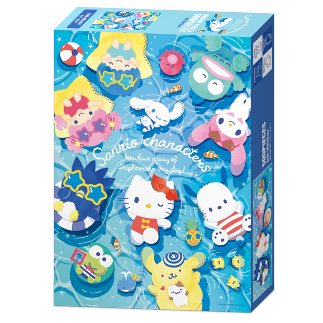 Sanrio characters Summer Vacation Waterplay Jigsaw Puzzle 300pcs