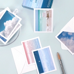 LoveRay Mini Thank You Card Set - Cloud & Ocean
