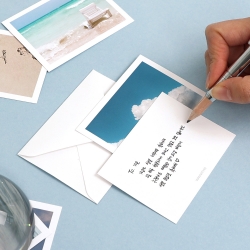 LoveRay Mini Thank You Card Set - Cloud & Ocean