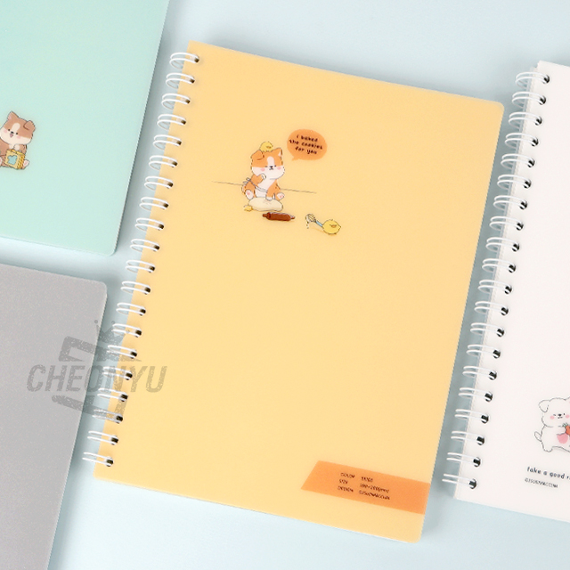4000 Lie Down Dog PP Notebook, Random