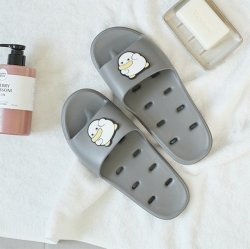 Qwakcheol EVA Flat Bathroom Slippers for women