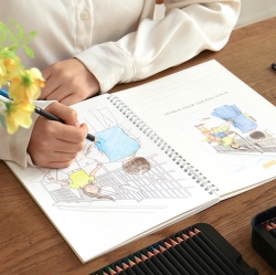 Q&A Coloring Book - Childhood Memories