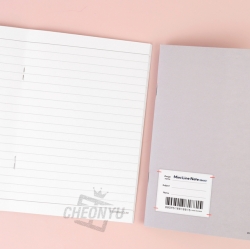 B6 Simple Mini Line Note Set 5, Random