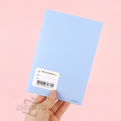 B6 Simple Mini Line Note Set 5, Random