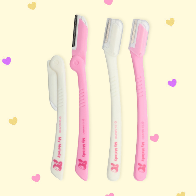 Sanrio My Melody Eyebrow Razor 2pcs ,color random