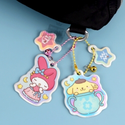 Sanrio Horoscope Card Zodiac Keyring , Sets of 20pcs