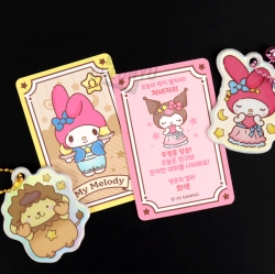 Sanrio Horoscope Card Zodiac Keyring , Sets of 20pcs