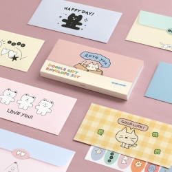 Doodle Gift Envelope Set 