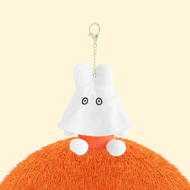 유령 미피 가방고리 인형 15cm- 오렌지