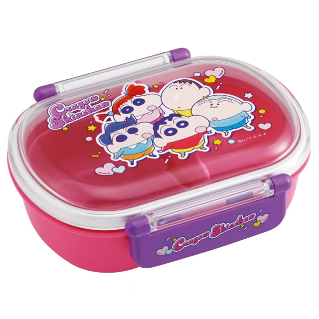 Crayon Shin-chan 25 Dome Shaped 1-Tier Round Lunch Box 360ml