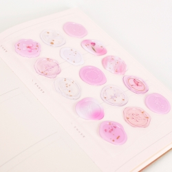 Sealing Wax sticker_Milky Pink