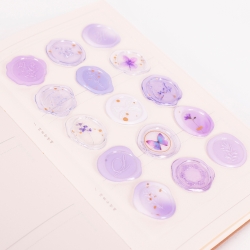 Sealing Wax sticker_Milky Purple