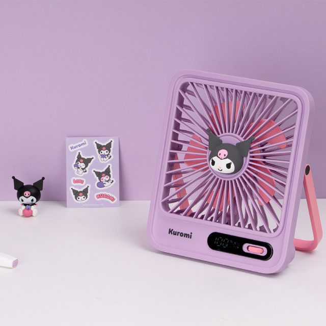 Sanrio Desk Fan_Kuromi
