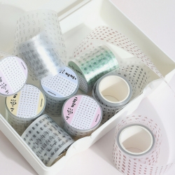 Skinny Hangul Mini Kiss-Cut Masking Tape