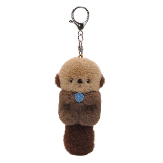 Sea otter brother and sister keychain Cocoa 10 cm