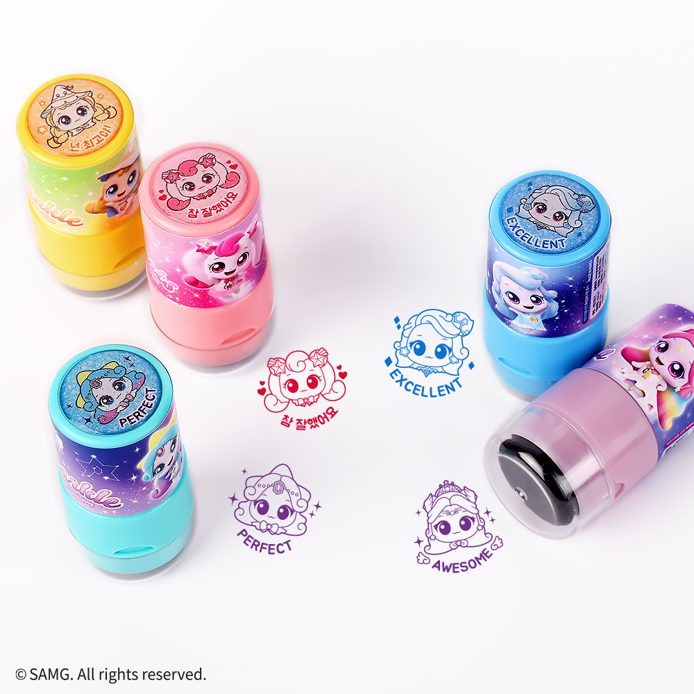 Catch! Teenieping Compliment Stamp (1set of 12) 