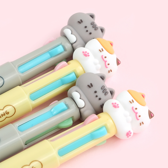 Nyang-Nyang 4-Color Pen (1set of 12) 