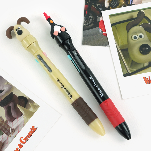 Wallace and Gromit Figure 4-Color Rotating Pen (1set of 20) 