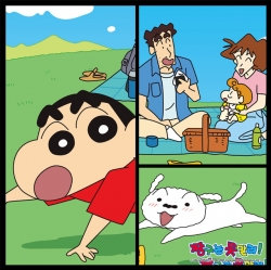 Crayon Shinchan Jigsaw Puzzle 150Pieces_Family Picnic