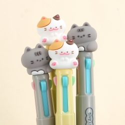 Nyang-Nyang 4-Color Pen (1set of 12) 